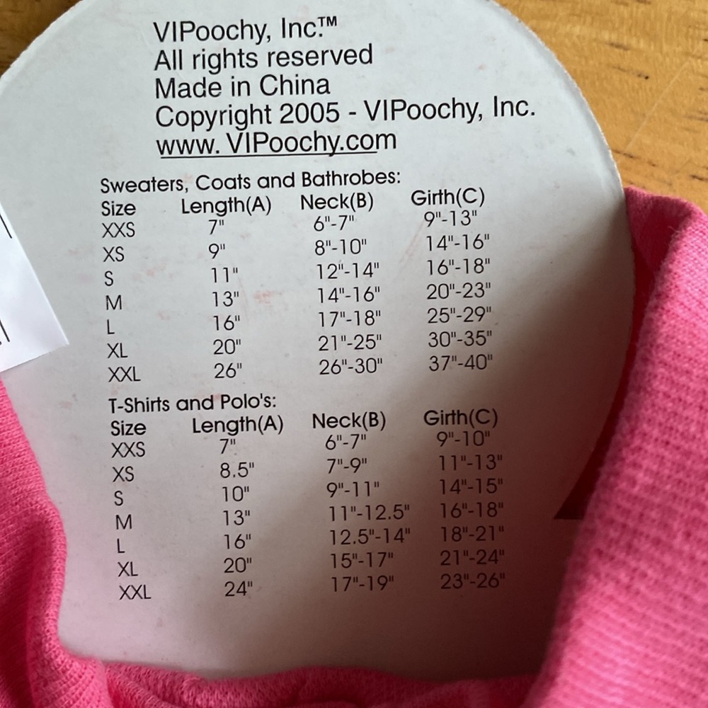 ! Vipoochy Poochy dog dress size M with decor Lucky new - Picture 10 of 10